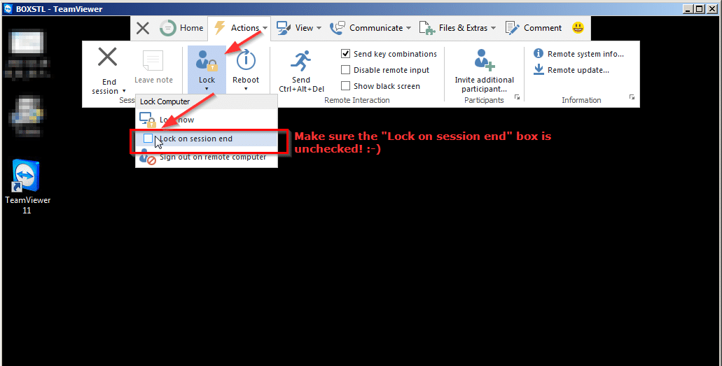 Teamviewer Lock On Session End Mac